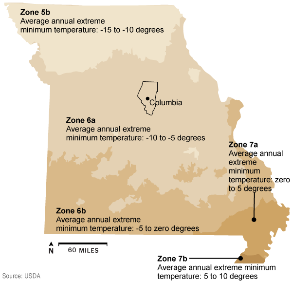 USDA Plant Hardiness Zone Changes For Columbia News USDA Plant Hardiness Zone Changes For Columbia News